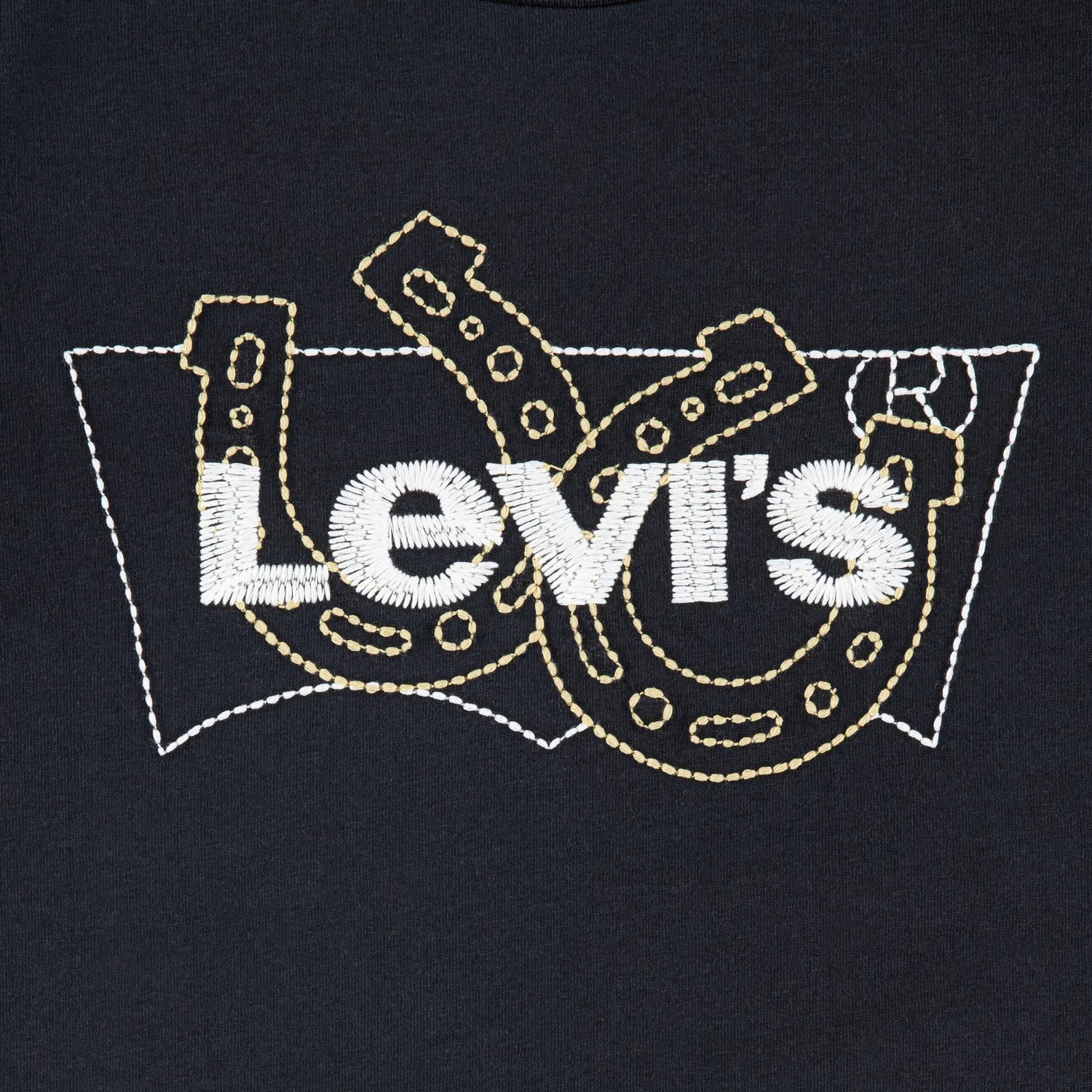 Футболка Levi'S Kids, Black — фото 3