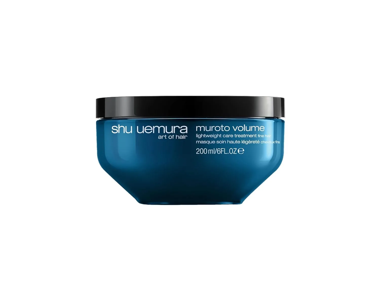 Shu Uemura Art of Hair Muroto Volume Lightweight Care Mask For Fine Hair - Невесомая маска для ухода и кондиционирования тонких волос, придает блеск и объем, 170 мл., black