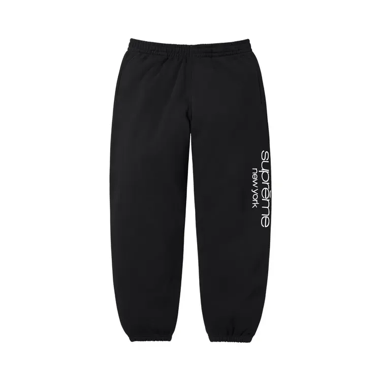 Спортивные штаны Supreme Classic Logo, черные