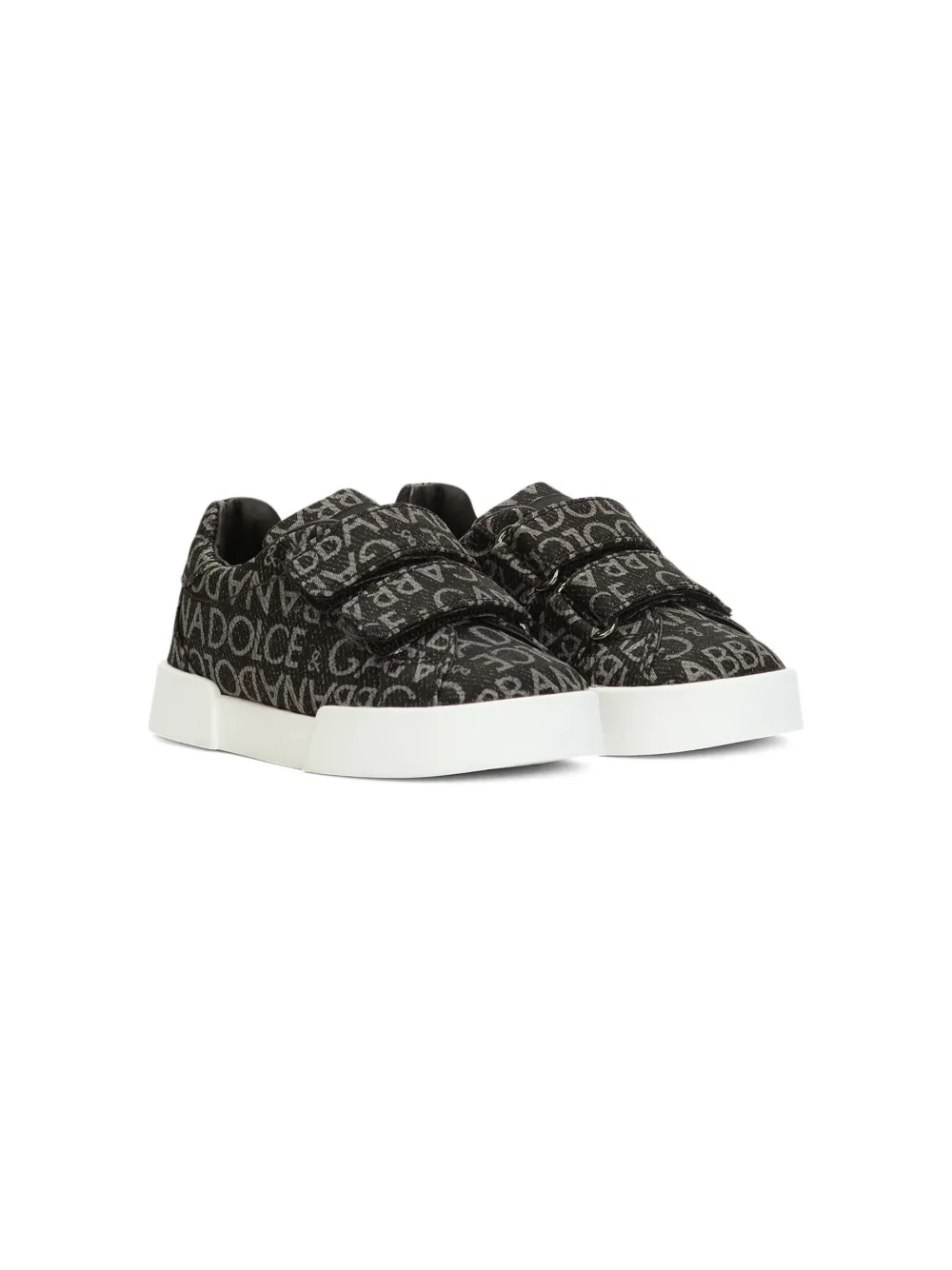 

Кеды Portofino Dolce & Gabbana Kids, черный