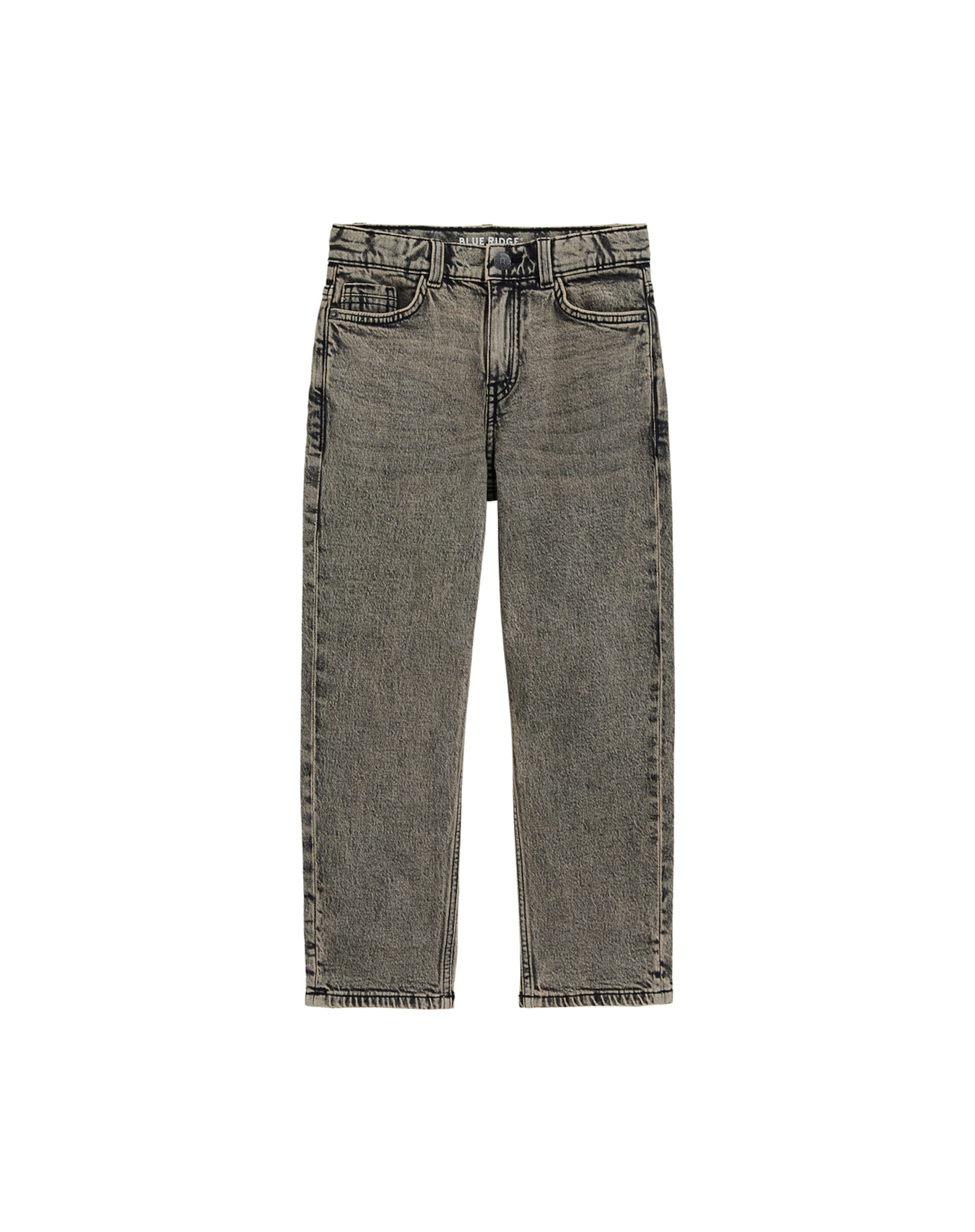 

WE Fashion Джинсы Loose fit в крапчатом сером цвете