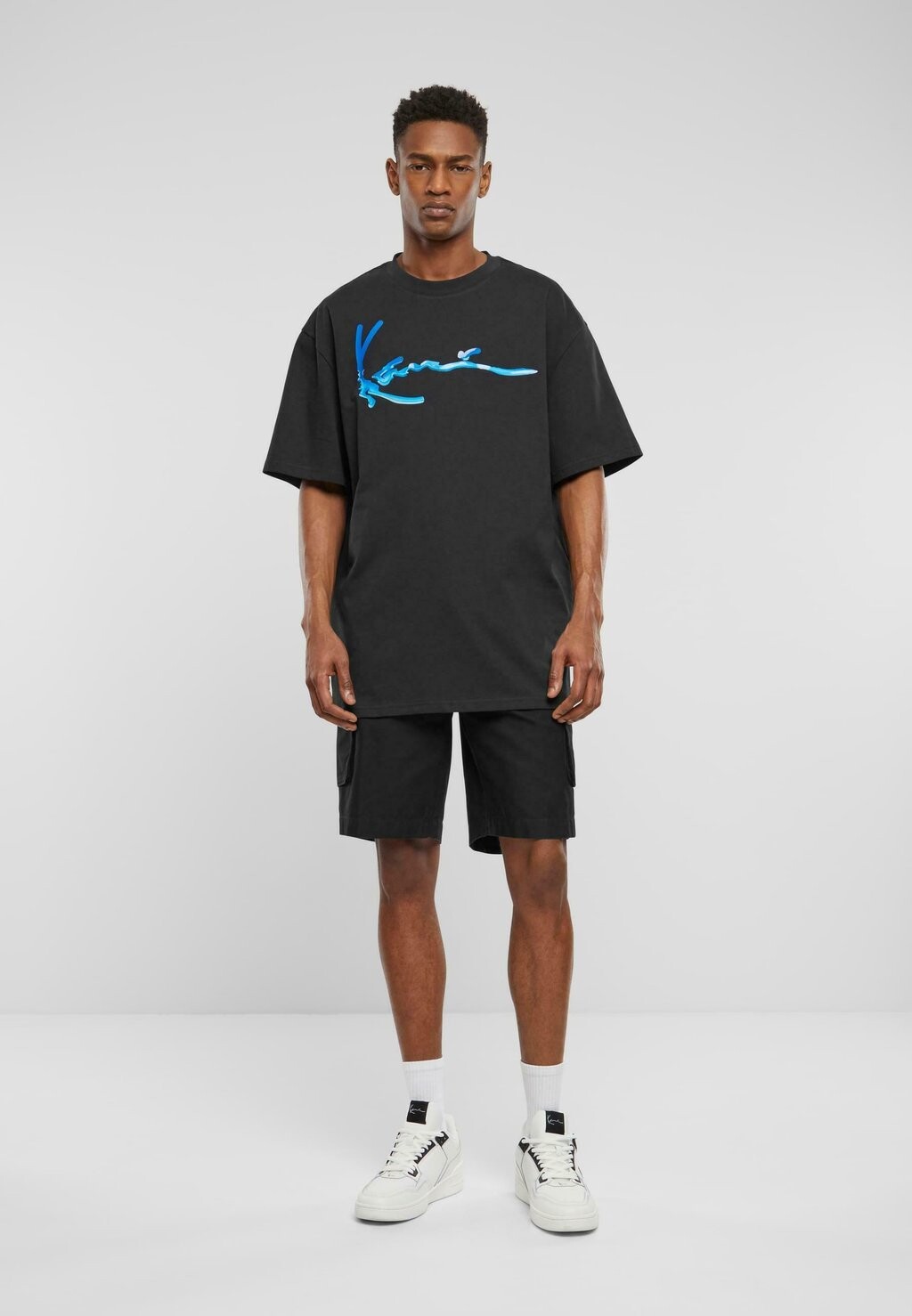 

Шорты Retro Washed Karl Kani, черные