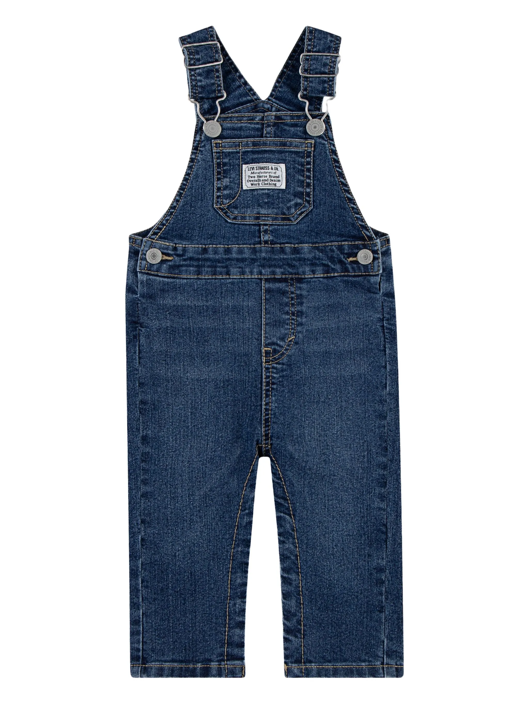 

Комбинезон с нагрудным карманом и логотипом Levi'S Kids, синий