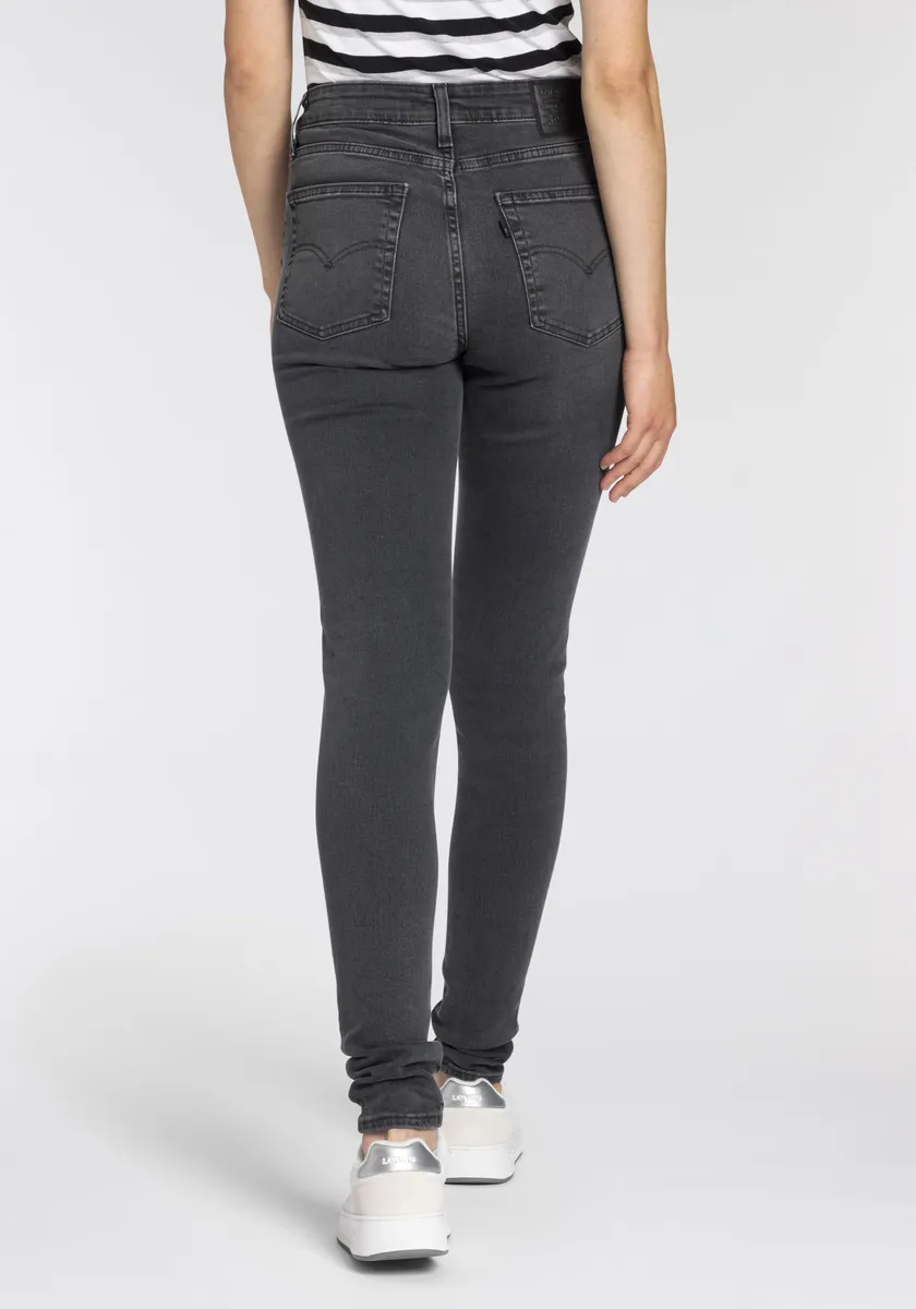 Джинсы Levi's скинни "721 High Rise Skinny" с высоким поясом, цвет Black Wash — фото 2