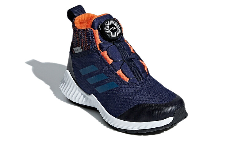 Fortatrail Kids Кроссовки детские высокие синие/черные/белые/оранжевые Adidas — фото 3