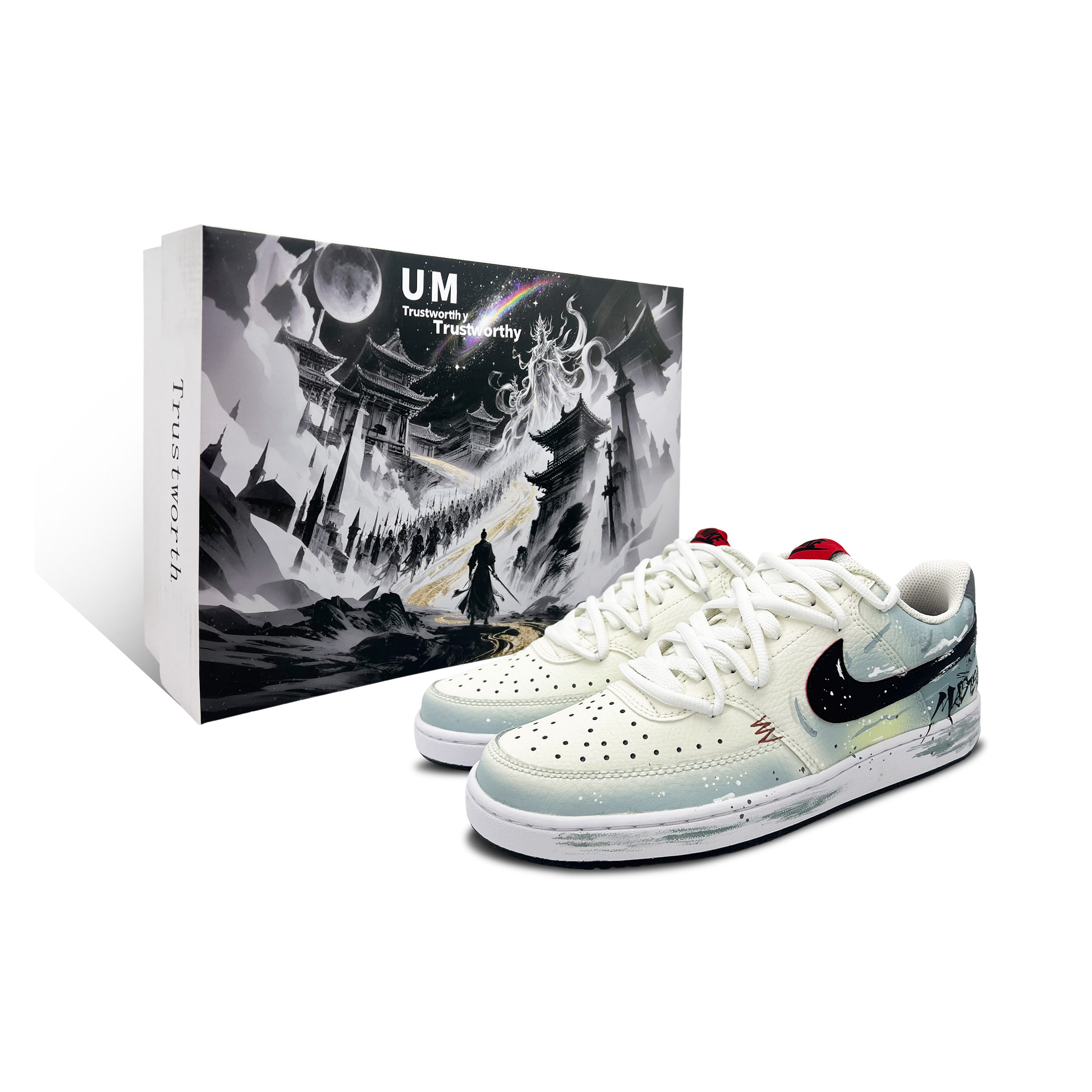 

Nike Кроссовки для скейтбординга Court Vision 1 Cloud Coverage Low, мужские, светло-серо-синие