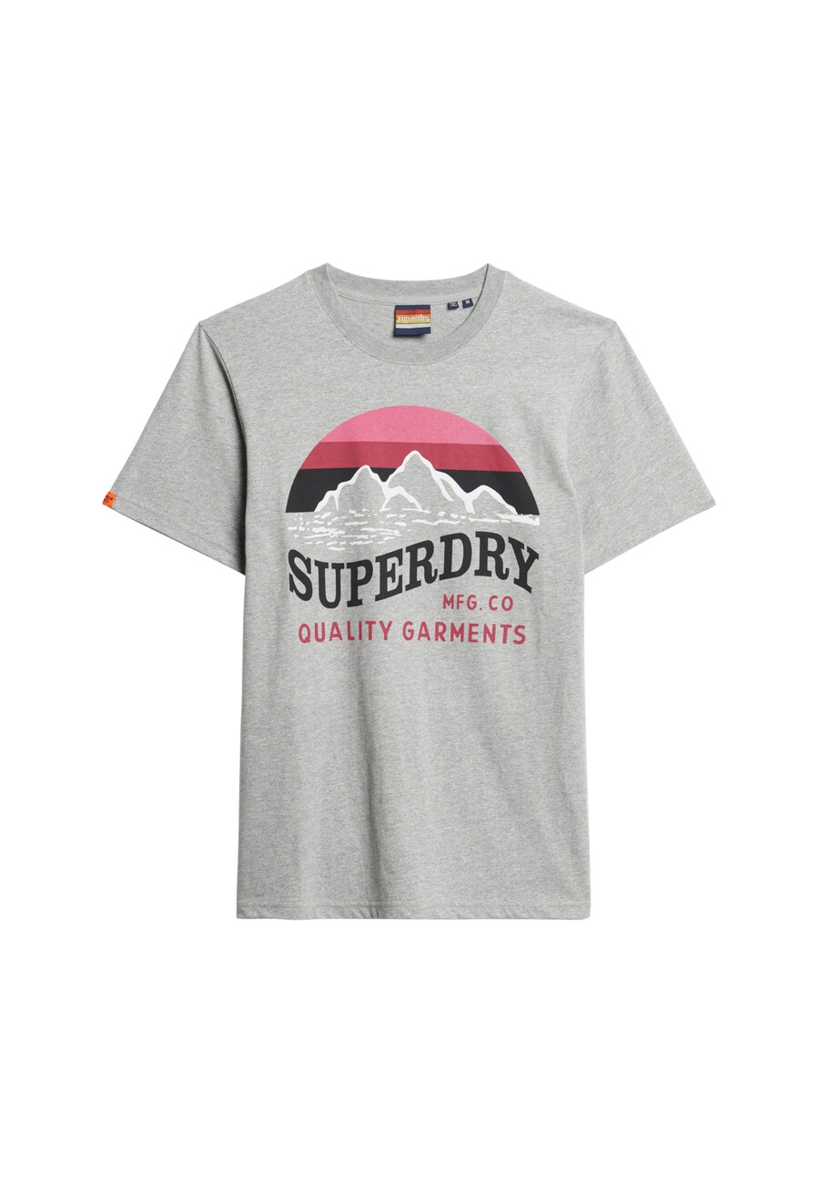 

Рубашка Superdry, светло-серый