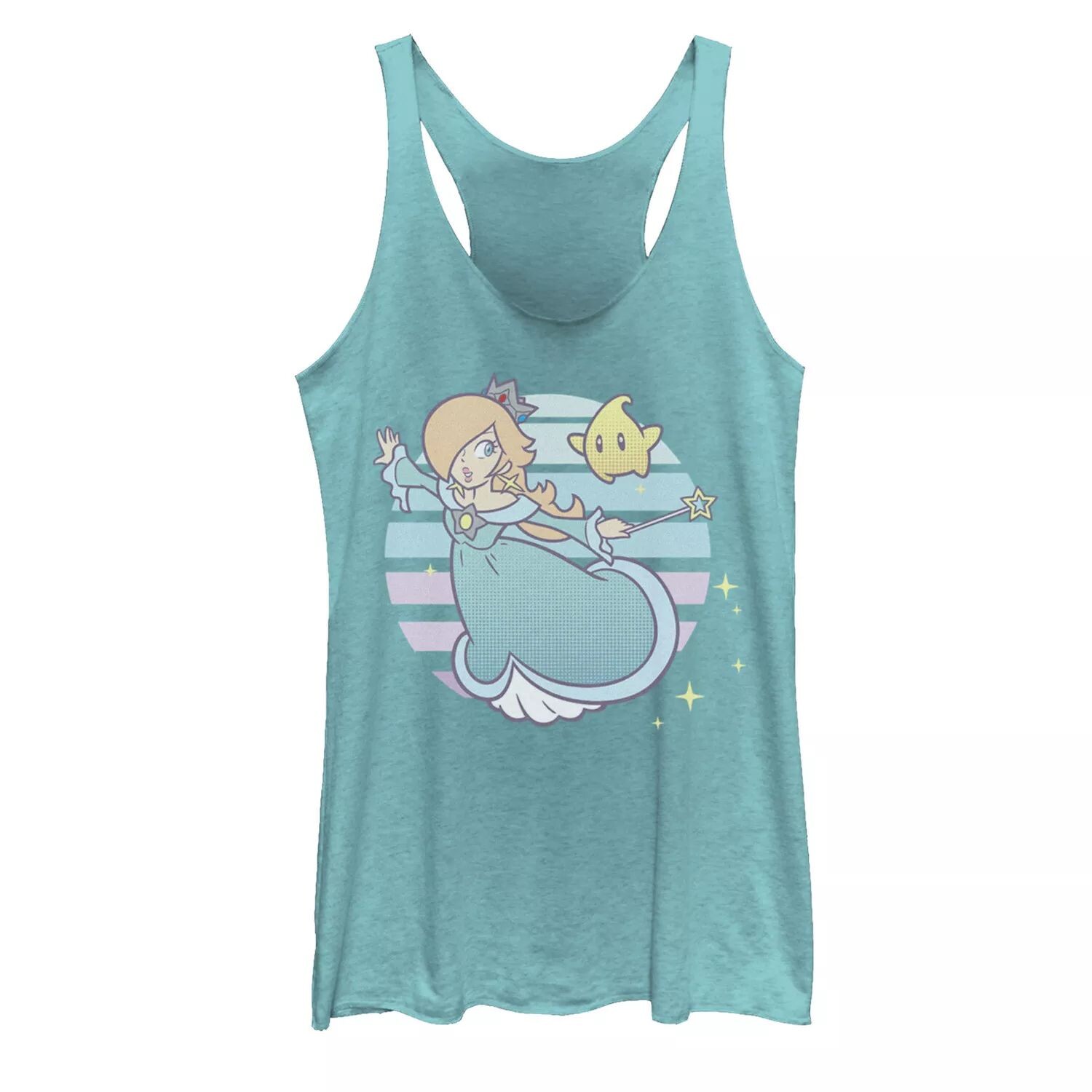 

Юниорская майка Nintendo Super Mario Rosalina и Luma с графическим рисунком в полоску Licensed Character