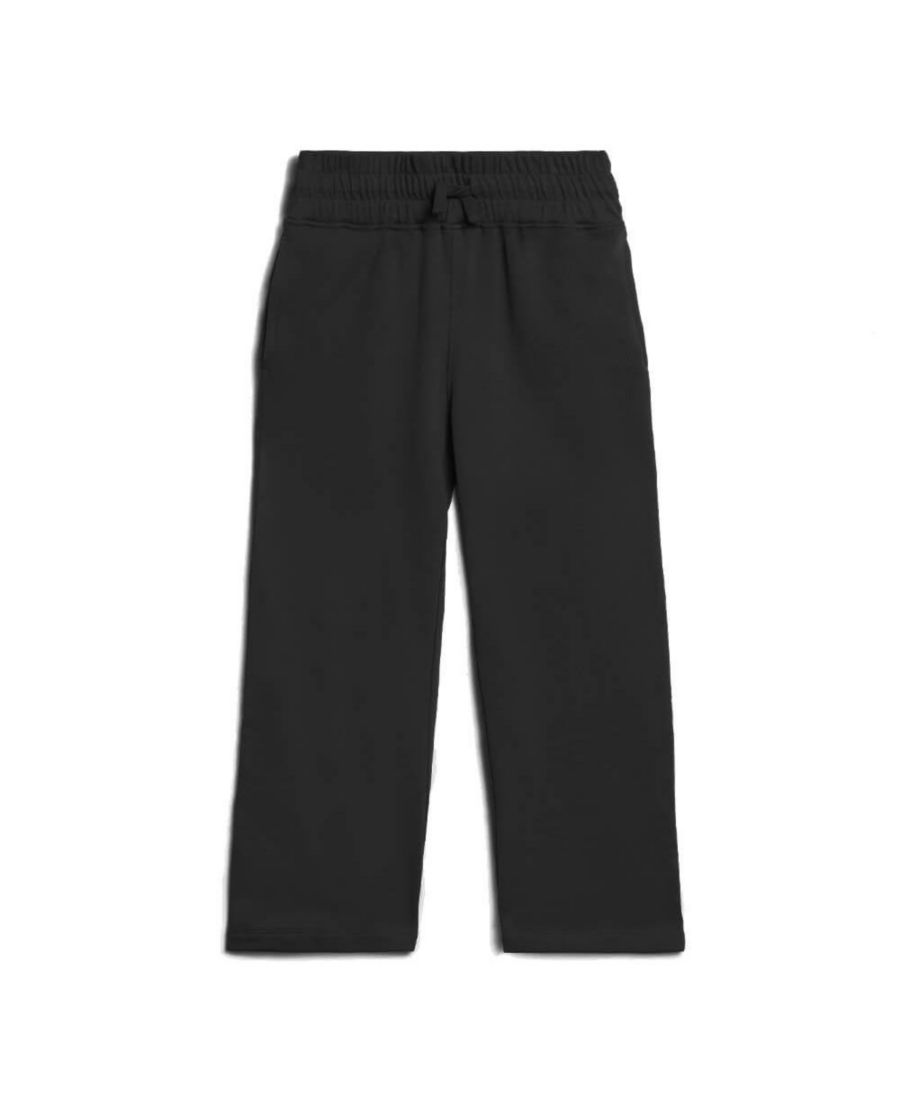 

Детские широкие брюки из органического хлопка, произведенного по принципам справедливой торговли, с мягкими флисовыми вставками Mightly, Black