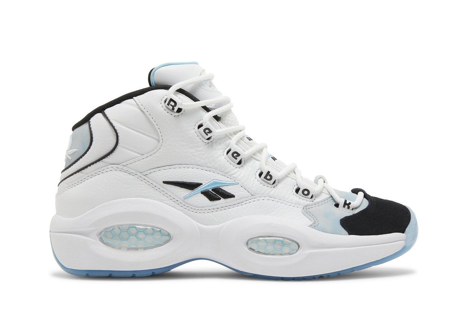 

Кроссовки Anuel AA x Question Mid Double Toe Reebok, белый