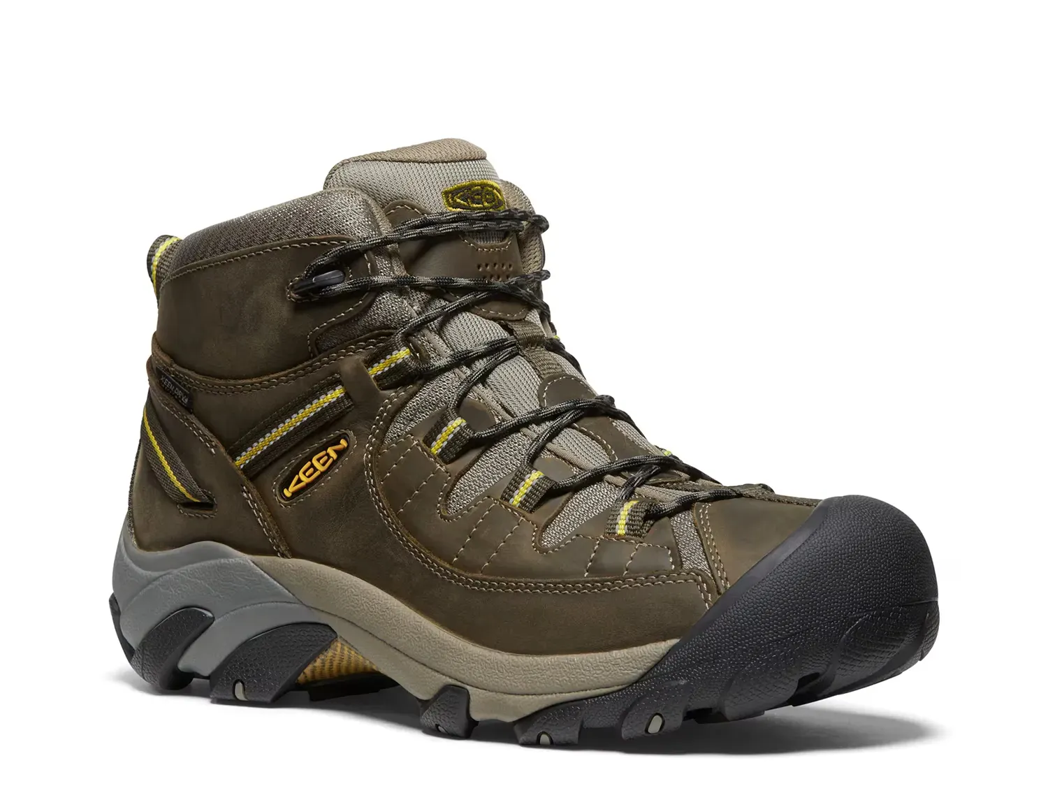 

Водонепроницаемые треккинговые ботинки - мужские Keen, Dark Brown