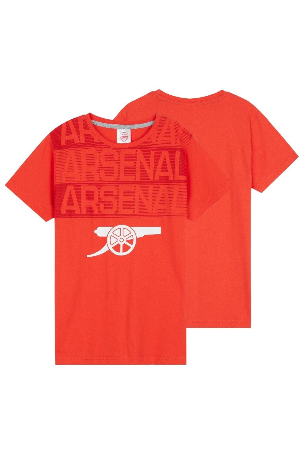 Пижамный комплект для футбольных фанатов, футболка и брюки Arsenal FC, мультиколор — фото 3