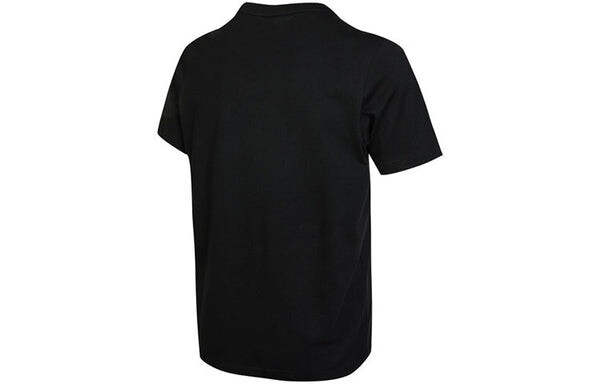 Футболка Men's adidas Mh Bp3 Tee1 Alphabet Logo Printing Round Neck Short Sleeve Black T-Shirt, черный — фото 2