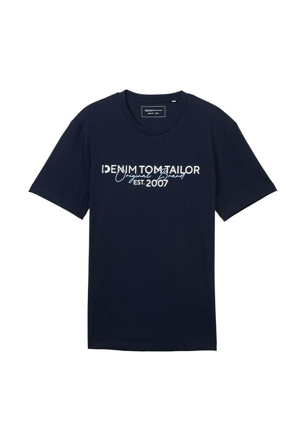 

Футболка с принтом TOM TAILOR DENIM, темно-синий