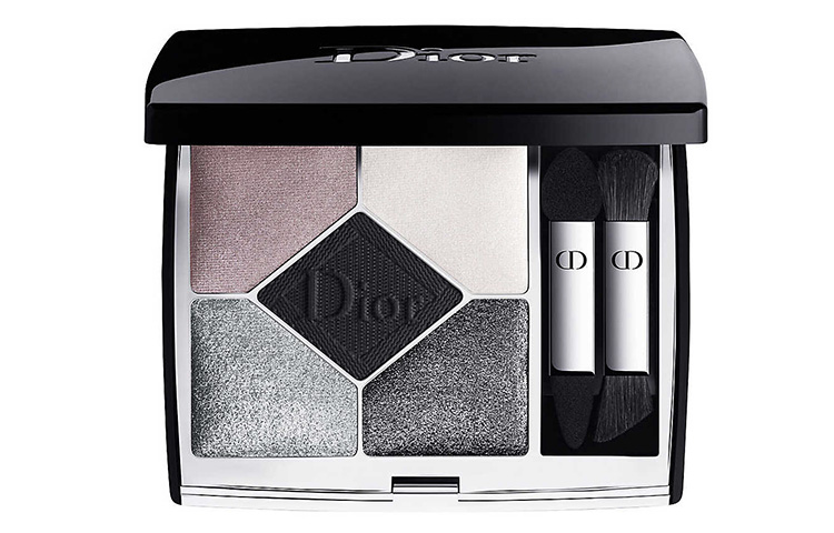 Палитра теней для век haute couture limited edition матовые пять цветов velour matte DIOR — фото 4