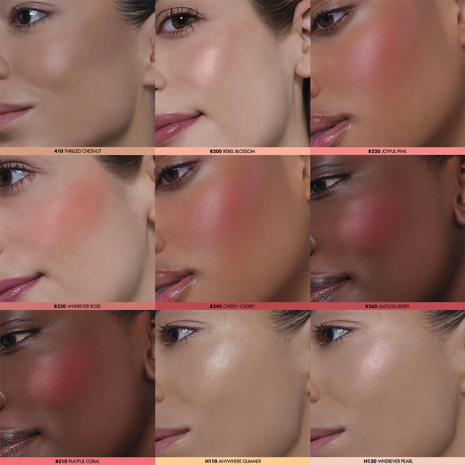 Румяна Artist Face Powders Make Up For Ever, B260 Limitless Berry (4g) — фото 3