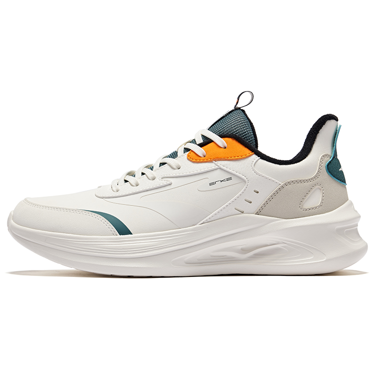 

Erke Кроссовки Ling Yue 2.0 с противоскользящим и износостойким покрытием, теплые, низкие, мужские, микрокристаллические, белые, серо-коричневые