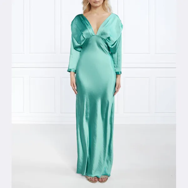 

Черное вишневое платье Pinko, зеленый