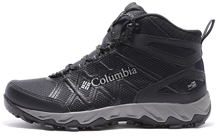 

Кроссовки мужские высокие черные Columbia