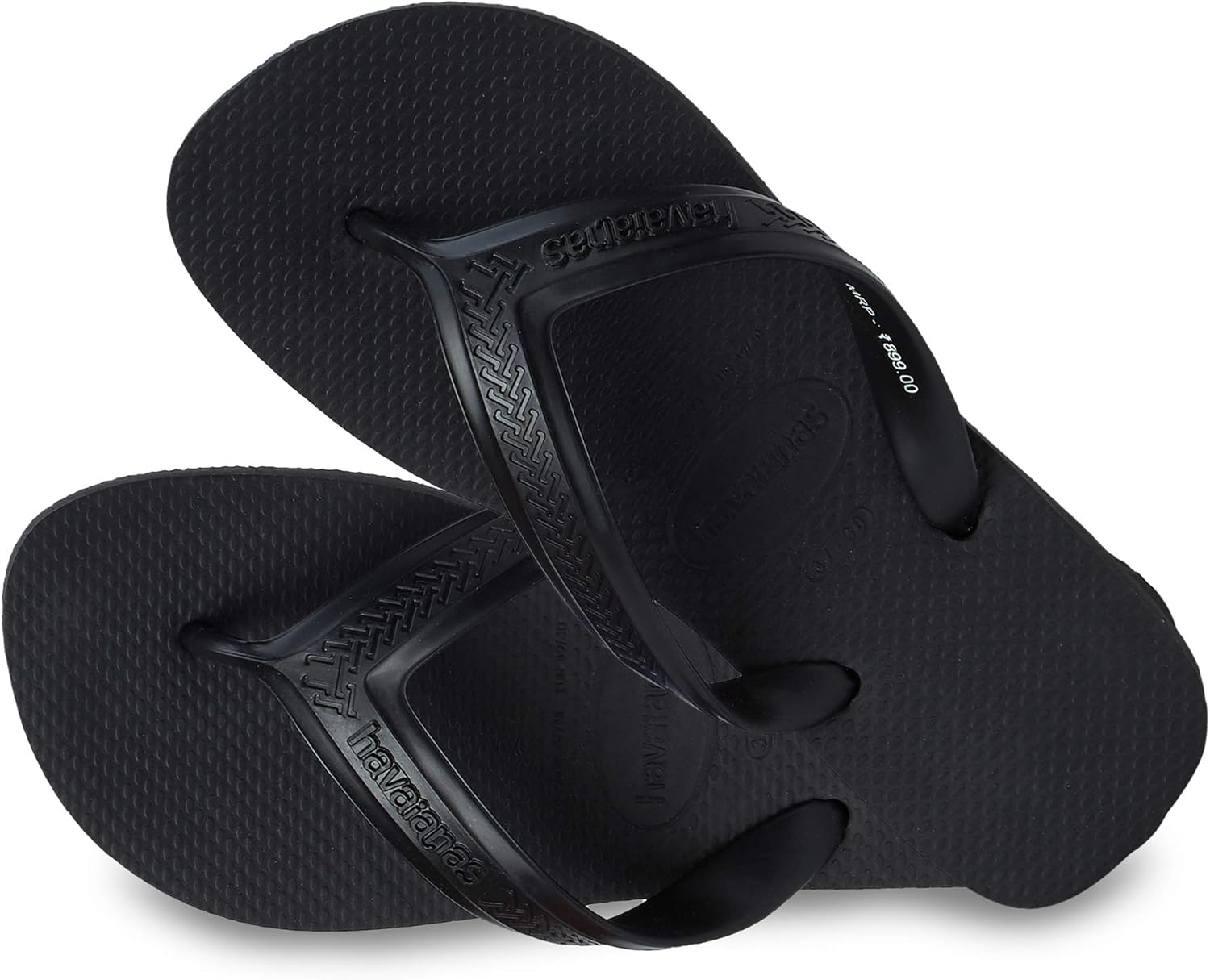 Мужские шлепанцы Havaianas Top Max, белый/черный — фото 3