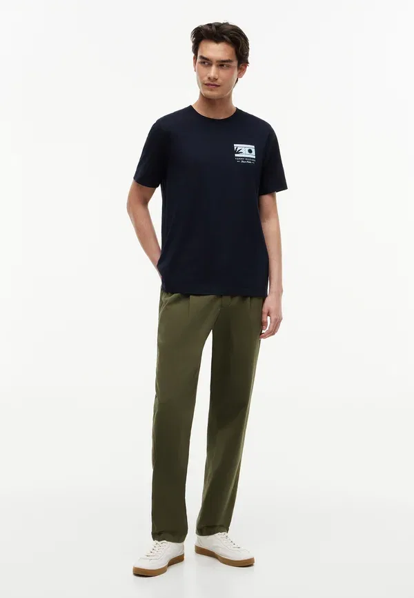 Футболка Tommy Hilfiger love print, цвет пустынное небо — фото 2