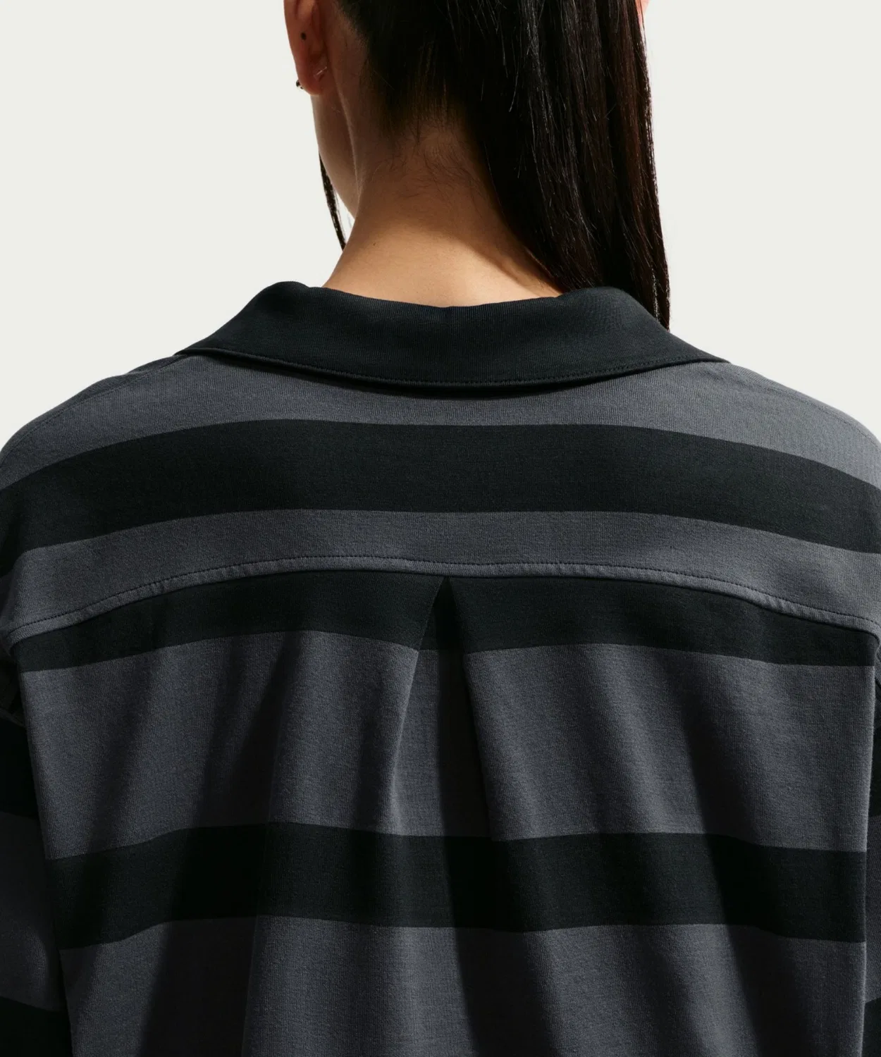Футболка Nike Sportswear Oversized Top, хлопок, тёмно-серый — фото 2