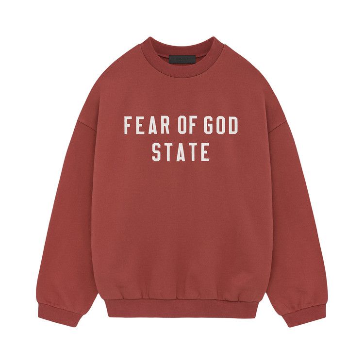 

Свитер Fear of God Essentials Heavy Fleece Crewneck, Crimson