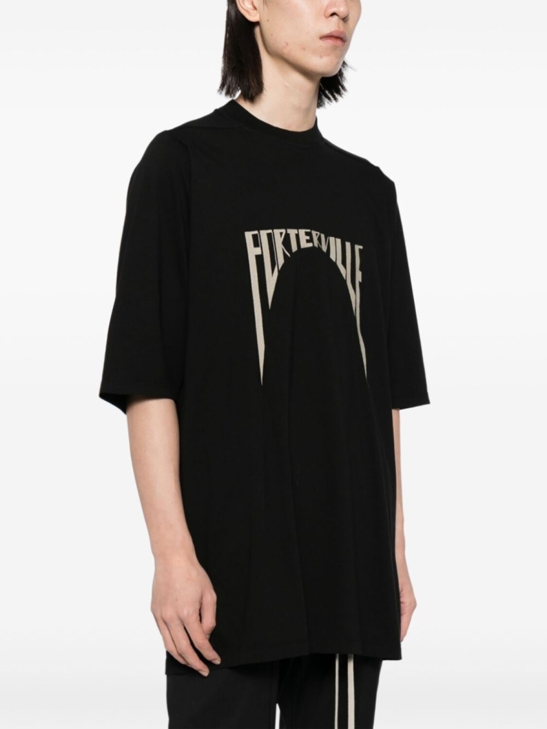 

Rick Owens футболка PORTERVILLE LEVEL, черный