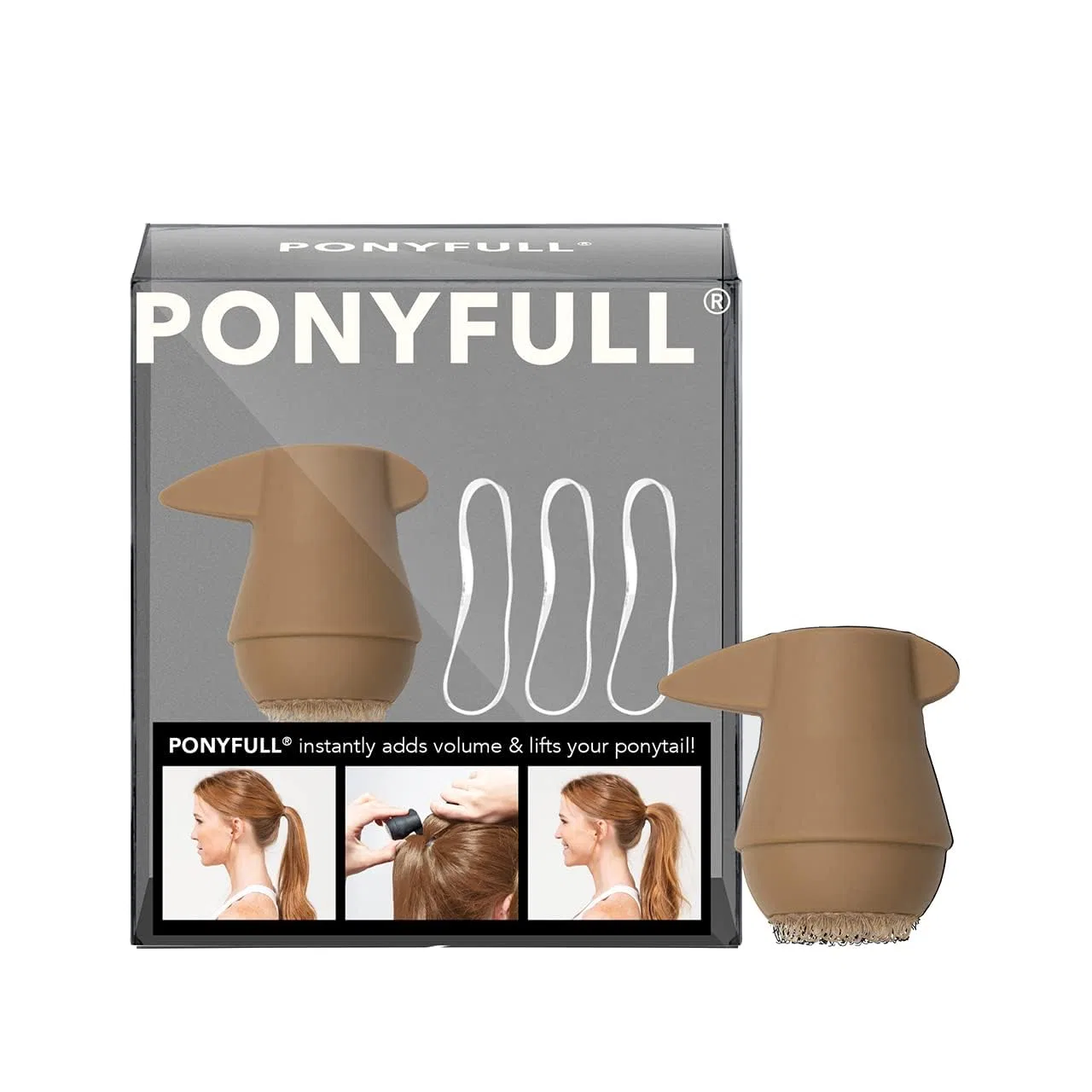 Инструмент для придания объема хвосту «PONYFULL» от Kitsch Kitsch, Blond