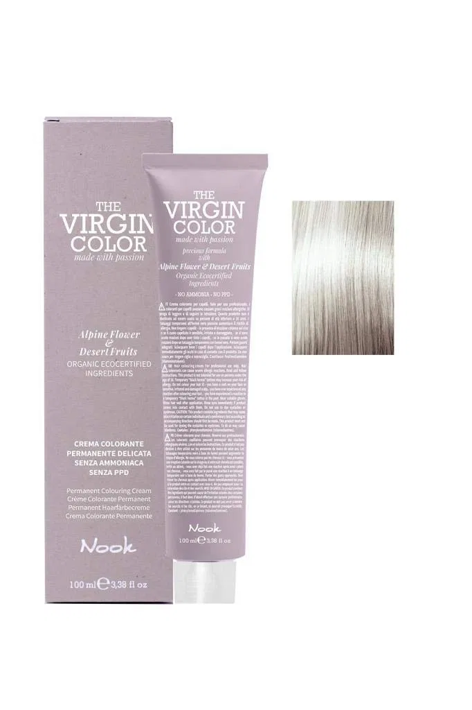 Краска для волос Nook Virgin Colour 12.1 sup.lig.ash 100 мл Nook