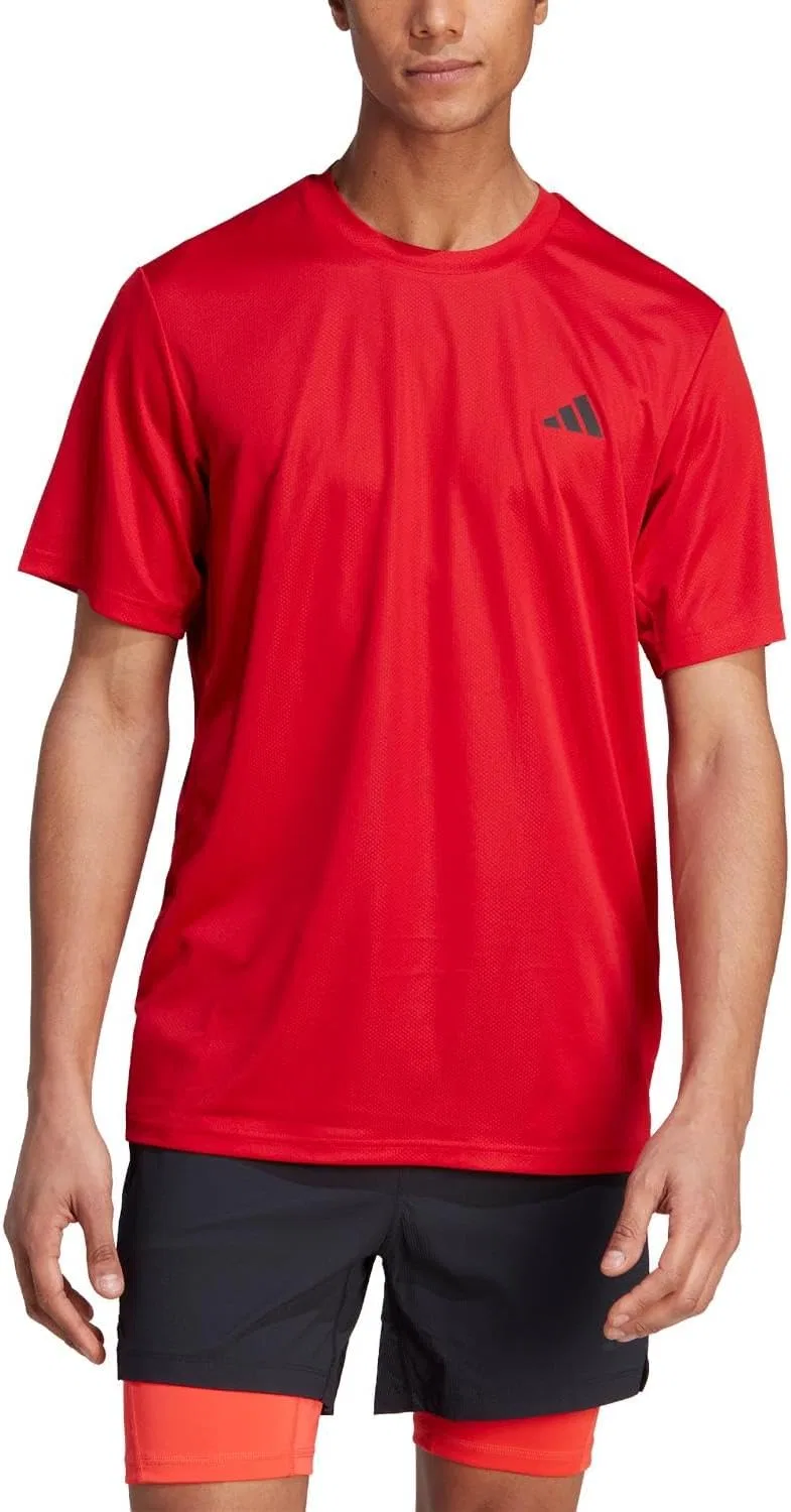 Футболка для тренировок adidas, Better Scarlet/Black — фото 2