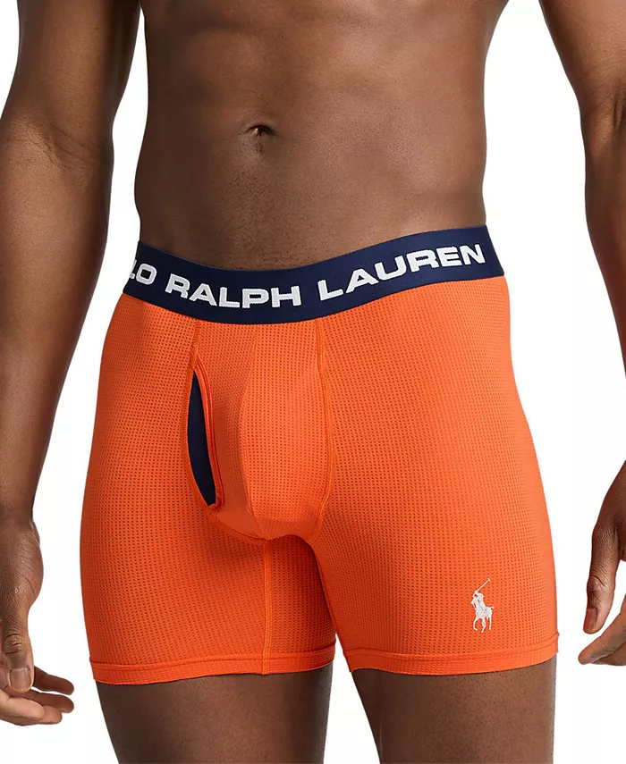 Комплект трусов Polo Ralph Lauren Perfect Pouch Boxer, 3 предмета, мультиколор — фото 2