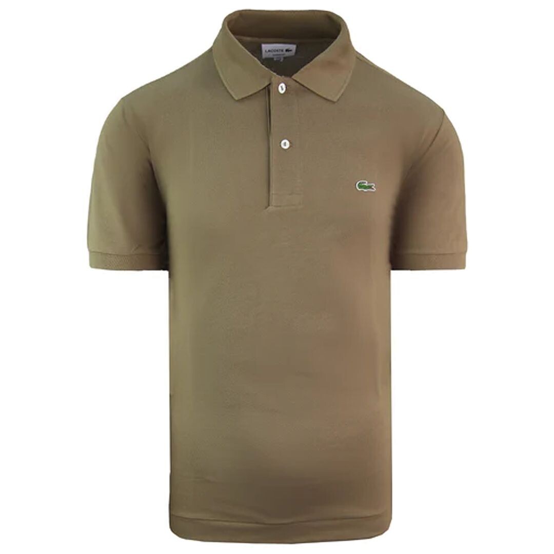 

Классическая рубашка-поло Lacoste, бежевый