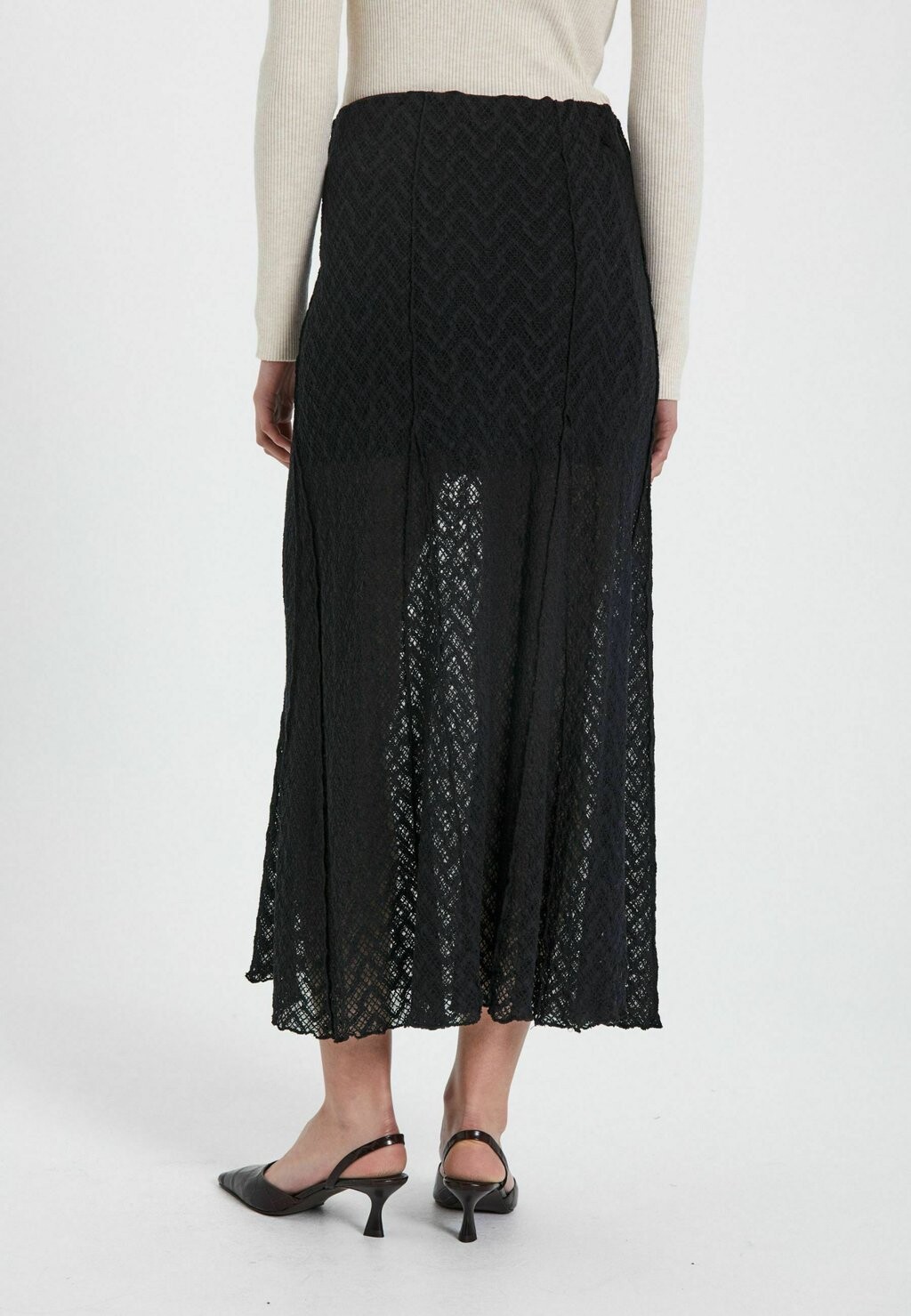 

Юбка А-силуэта NORR, черный