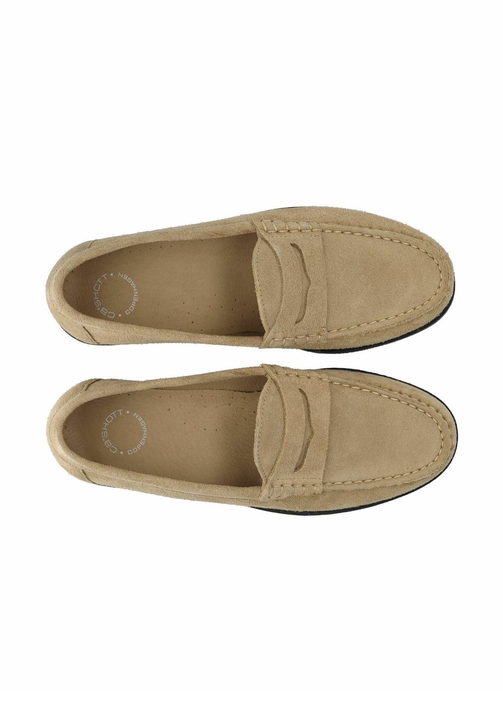 Слипоны LOAFER Ca'Shott, светло-коричневый — фото 3