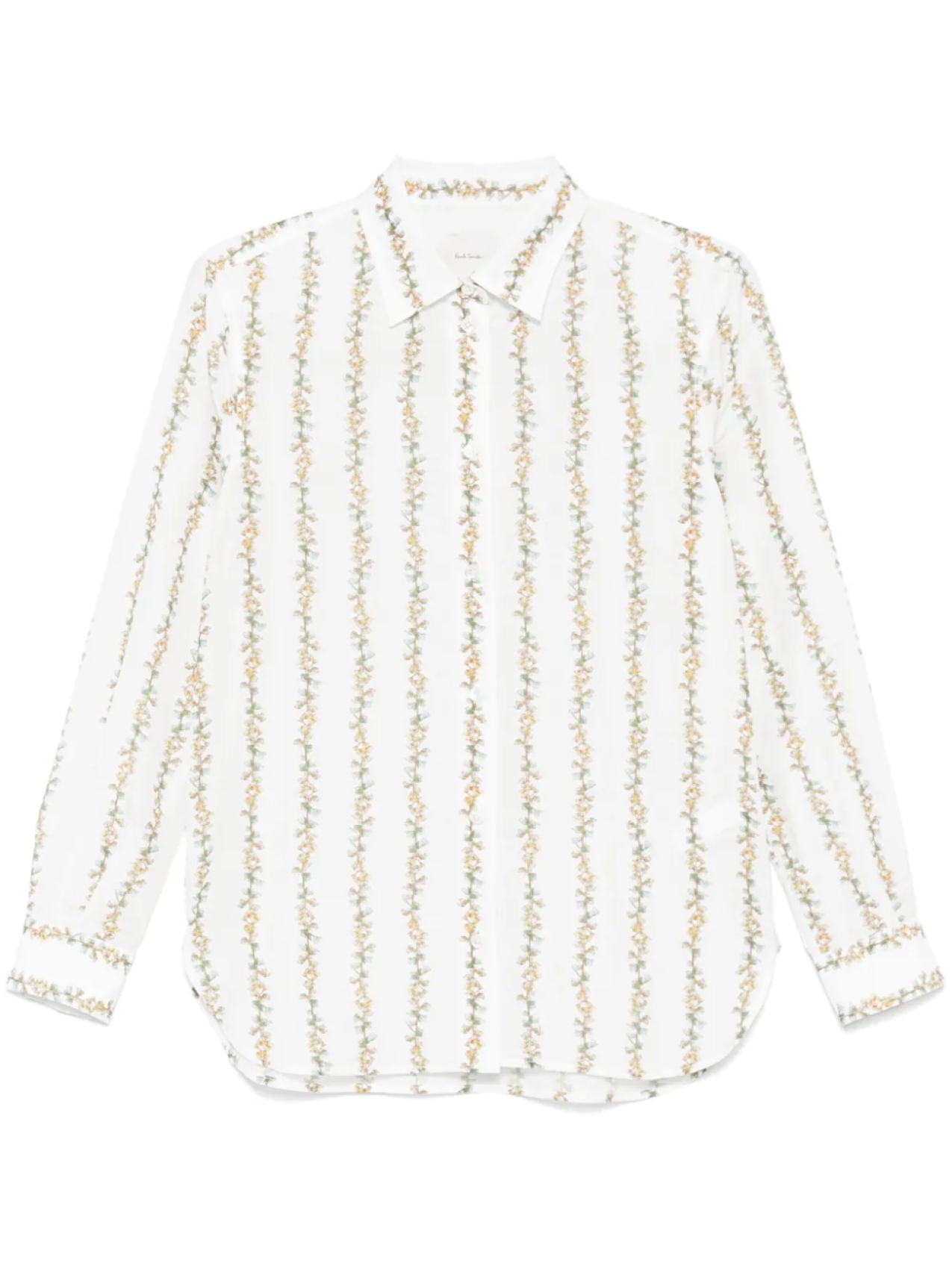 

Paul Smith рубашка с принтом Inflorescence, белый
