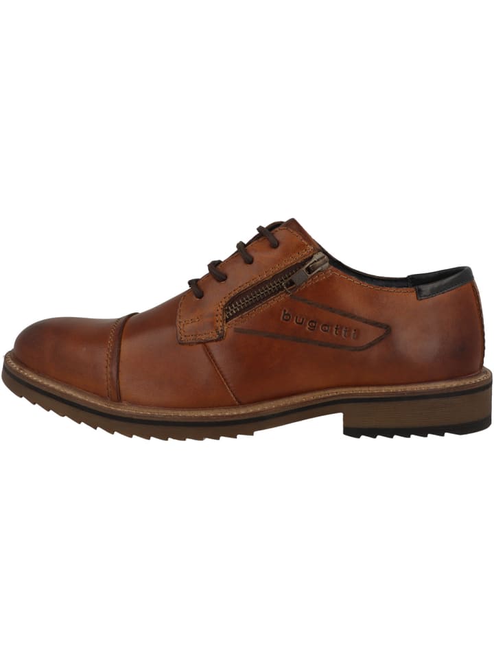 

Bugatti Туфли на шнуровке AUQ01 коричневого цвета