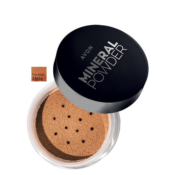 

Минеральная пудра AVON Pure Beige