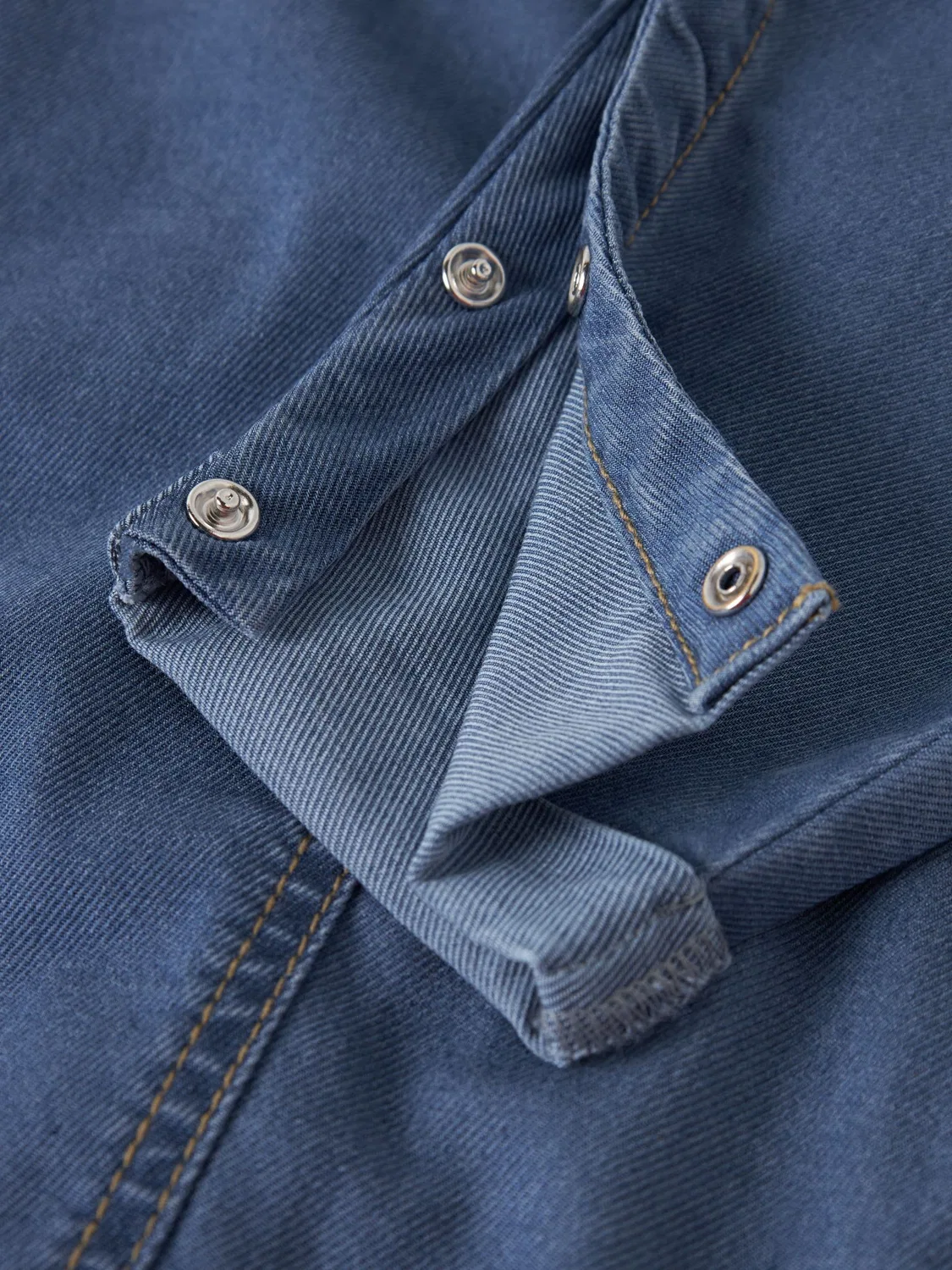 Джинсовый комбинезон из денима, Name it, medium blue denim — фото 4