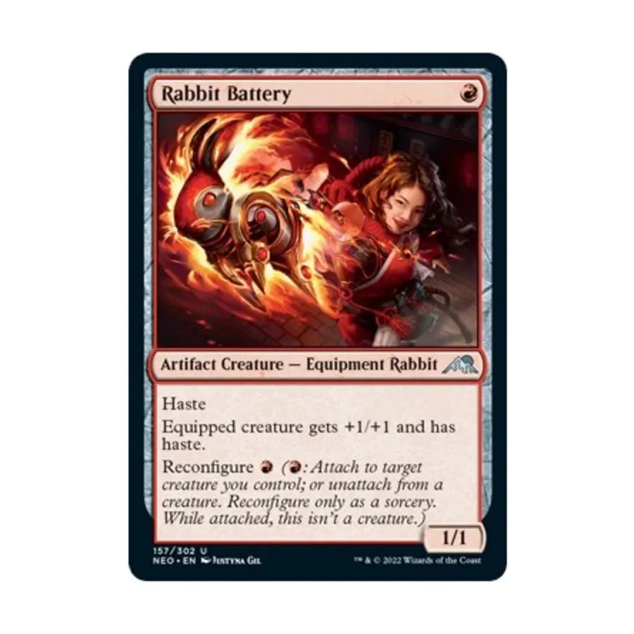 

CCG Кроличья батарея (U), MTG - Kamigawa : Neon Dynasty