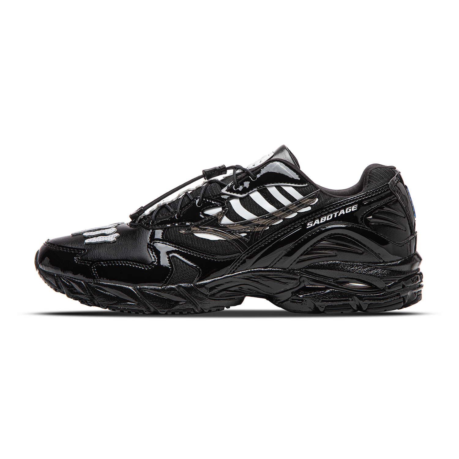 

Mizuno SBTG x Wave Rider амортизирующие, износостойкие кроссовки для бега низкие Unisex Black