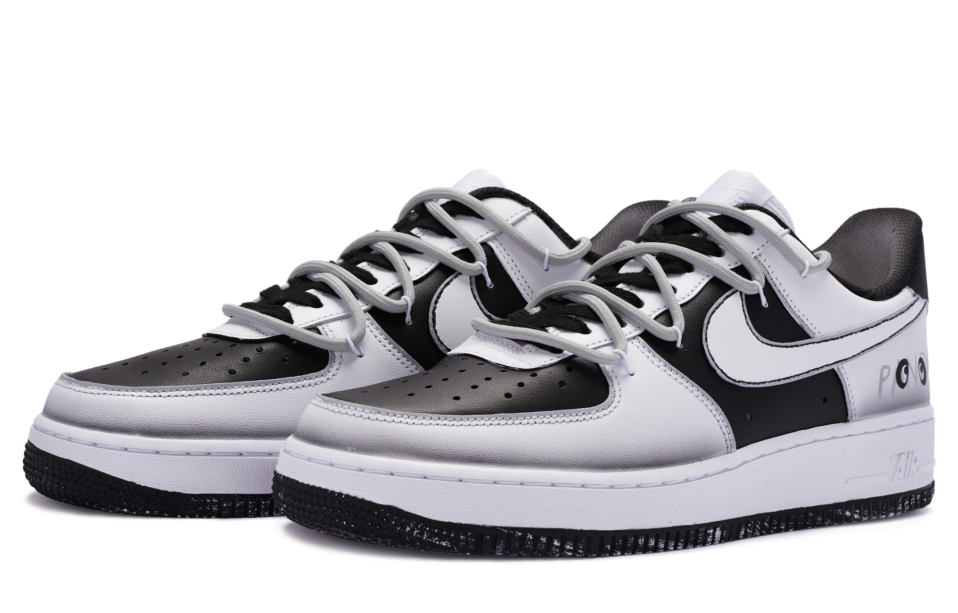 

Кроссовки Nike Air Force 1 Skateboard Shoes Men Low-Top Black White