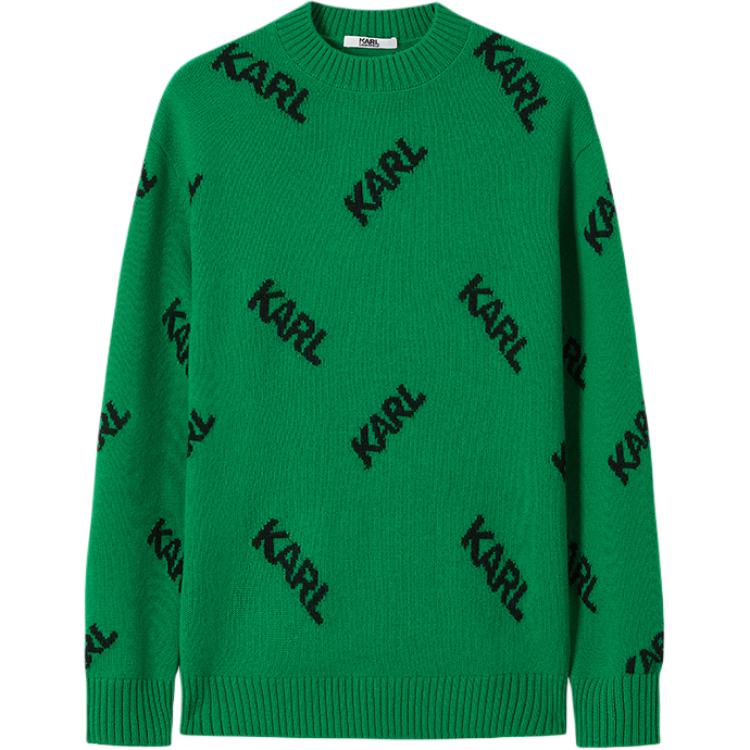 

KARL LAGERFELD / Karl Lagerfeld Jeans Зеленый свитер для мужчин