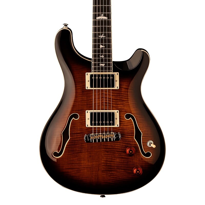 

Электрогитара PRS SE Hollowbody II Black Gold Burst with Case