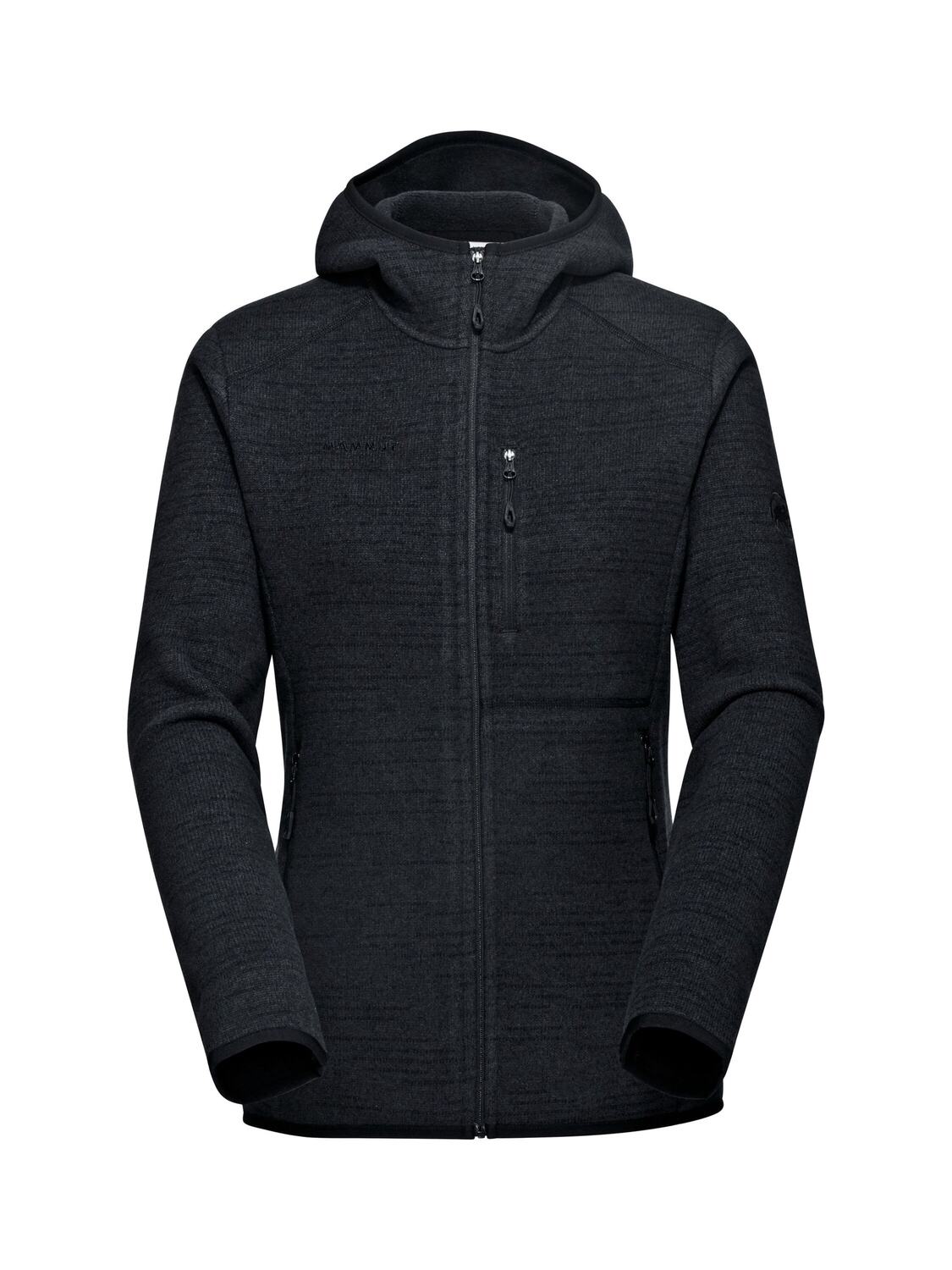 

MAMMUT Спортивная флисовая куртка в черном цвете