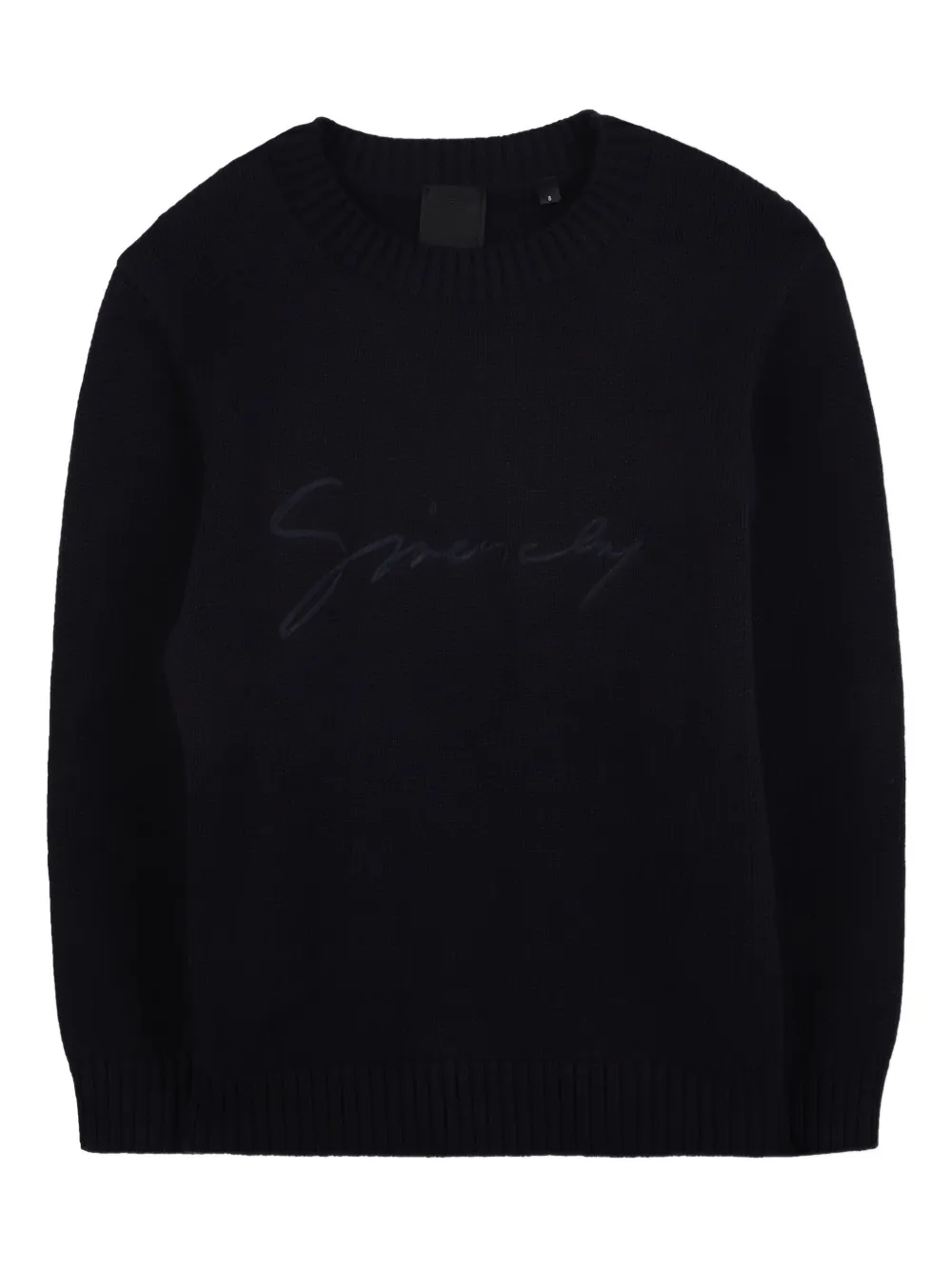 

Джемпер с вышитым логотипом Givenchy Kids, синий