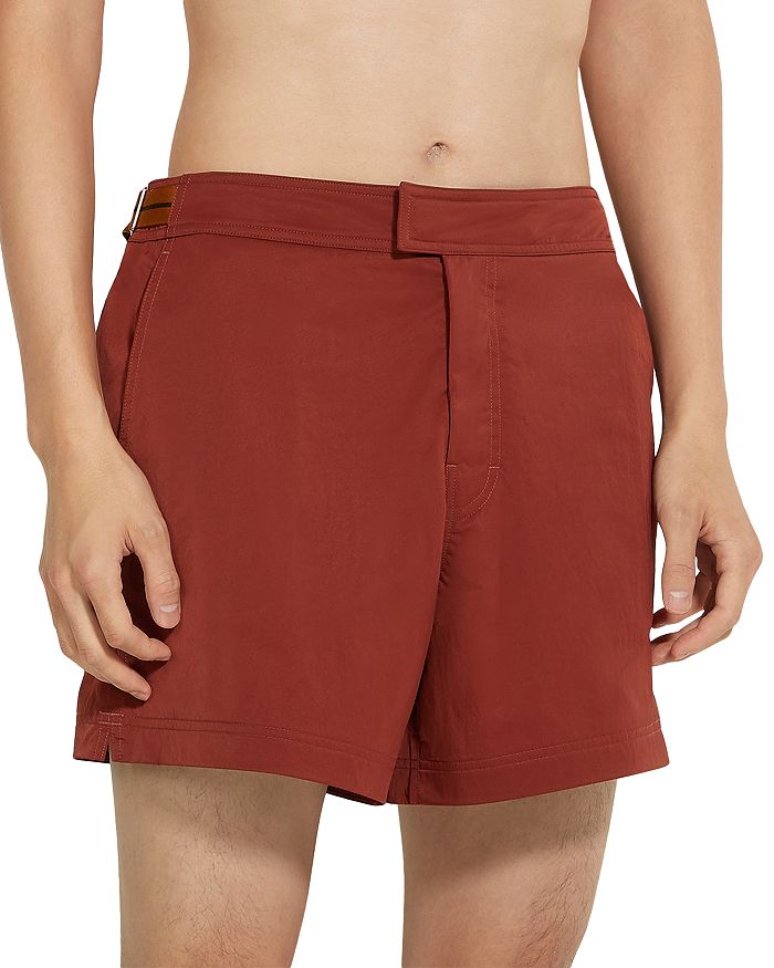 

232 Road Brand Mark Плавки средней длины ZEGNA, красный