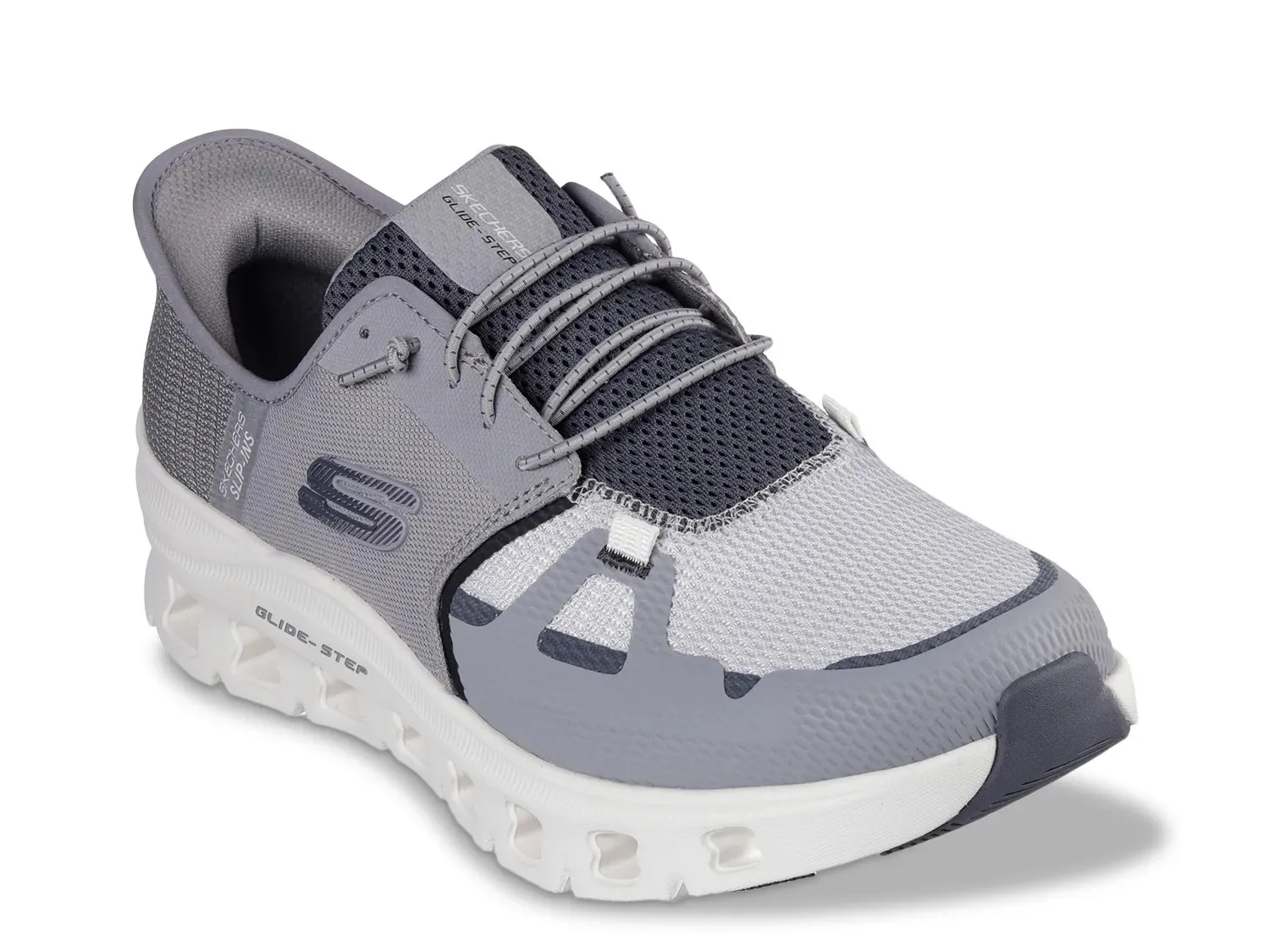 

Кроссовки Skechers Slip-ins Glide-Step Pro Slip-On — мужские, серые