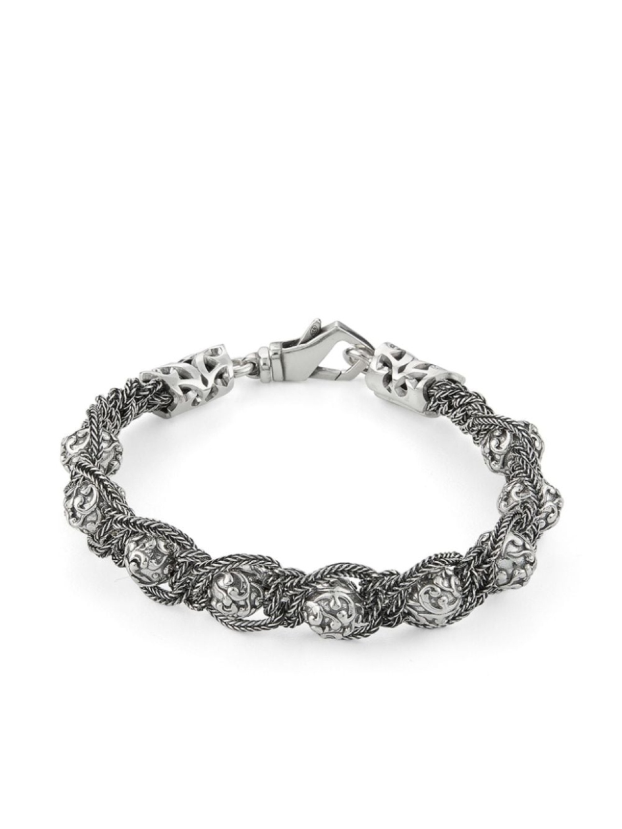 

Серебряный браслет Arabesque Shamballa Emanuele Bicocchi