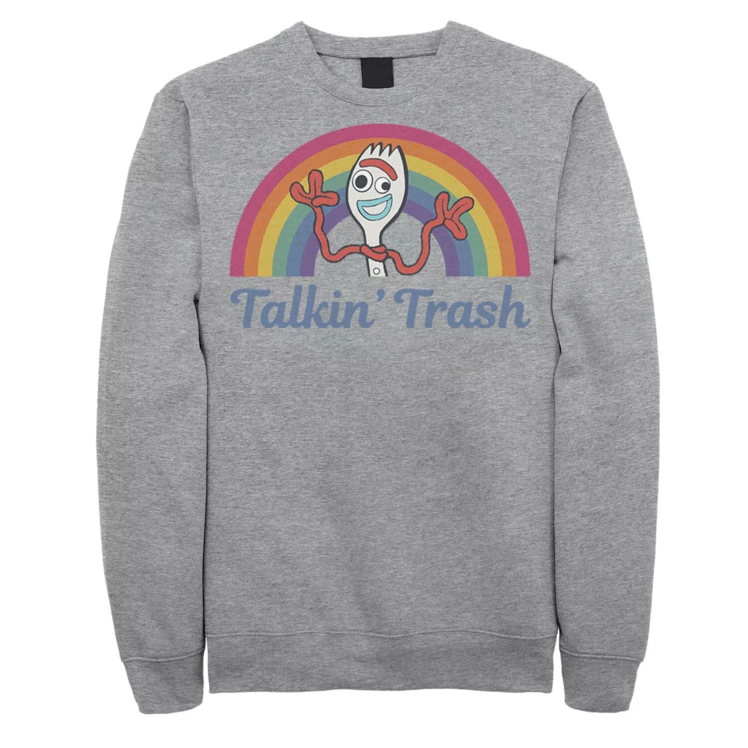 

Мужская футболка Toy Story 4 Forky Talkin' Trash Rainbow Fleece Disney / Pixar